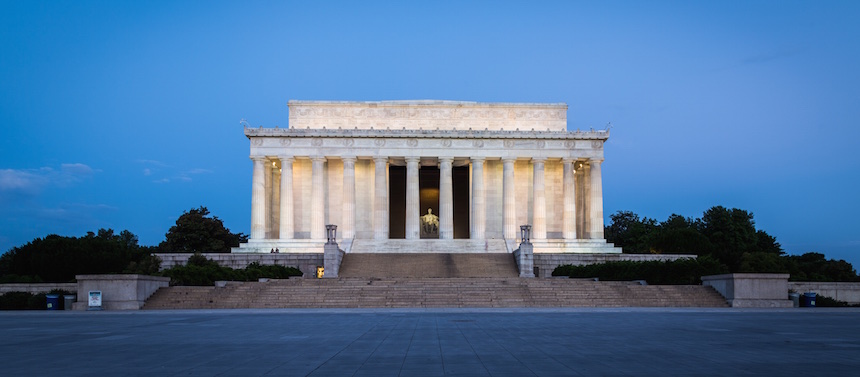 Les travaux en cours à Washington en 2018