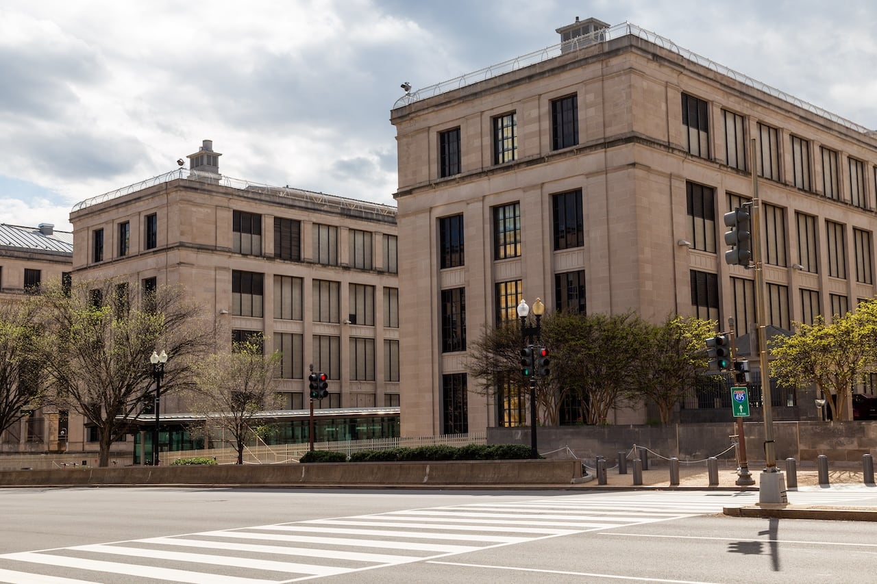 Le Bureau of Printing and Engraving à Washington, DC